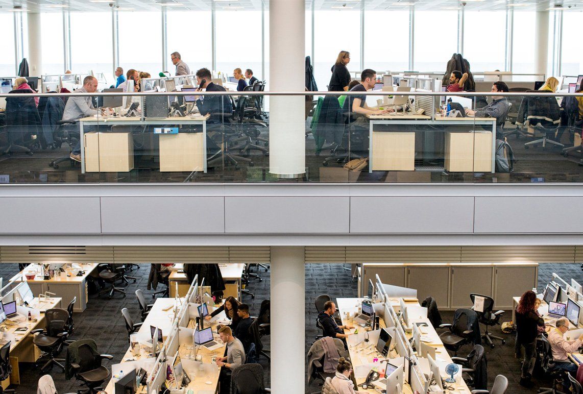 Apple office floor in Cork, Ireland